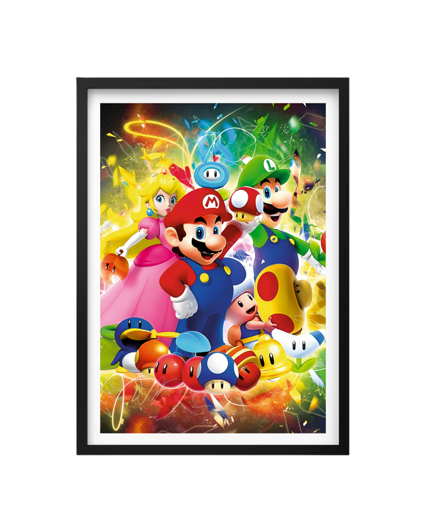 Cuadro Mario Bros