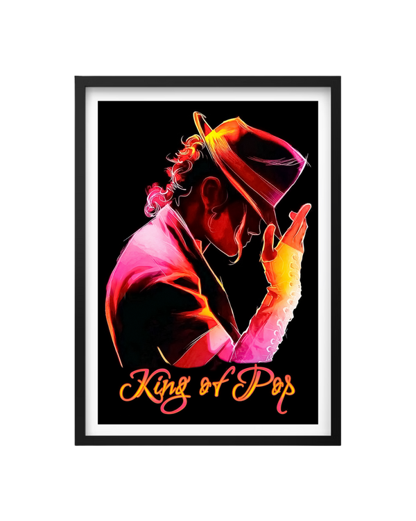 Cuadro Michael Jackson King Of Pop