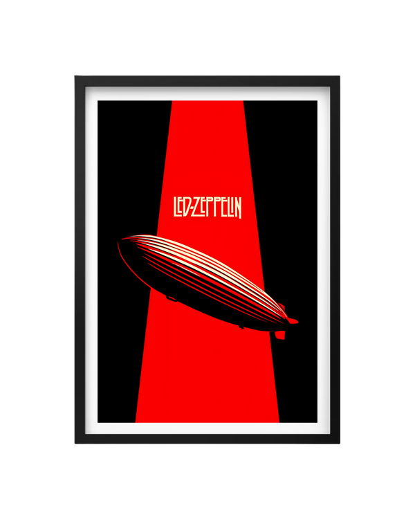 Cuadro Led Zeppelin - La Leyenda del Dirigible