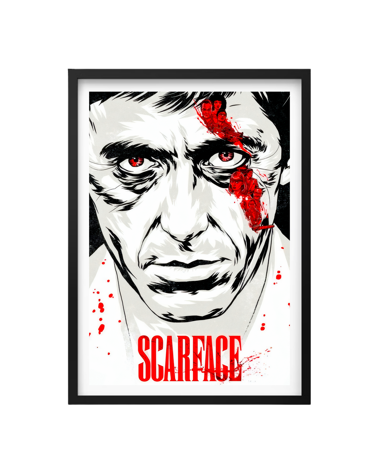 Cuadro Scarface (Cara-cortada) Al Pacino