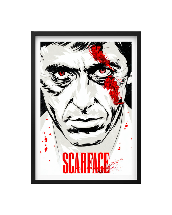 Cuadro Scarface (Cara-cortada) Al Pacino