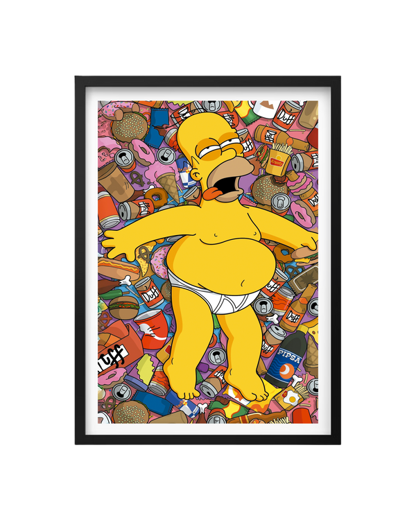 Cuadro Los Simpson (Homero)