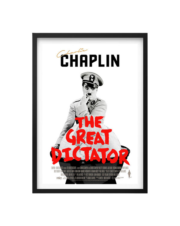 Cuadro El Gran Dictador (Charles Chaplin)