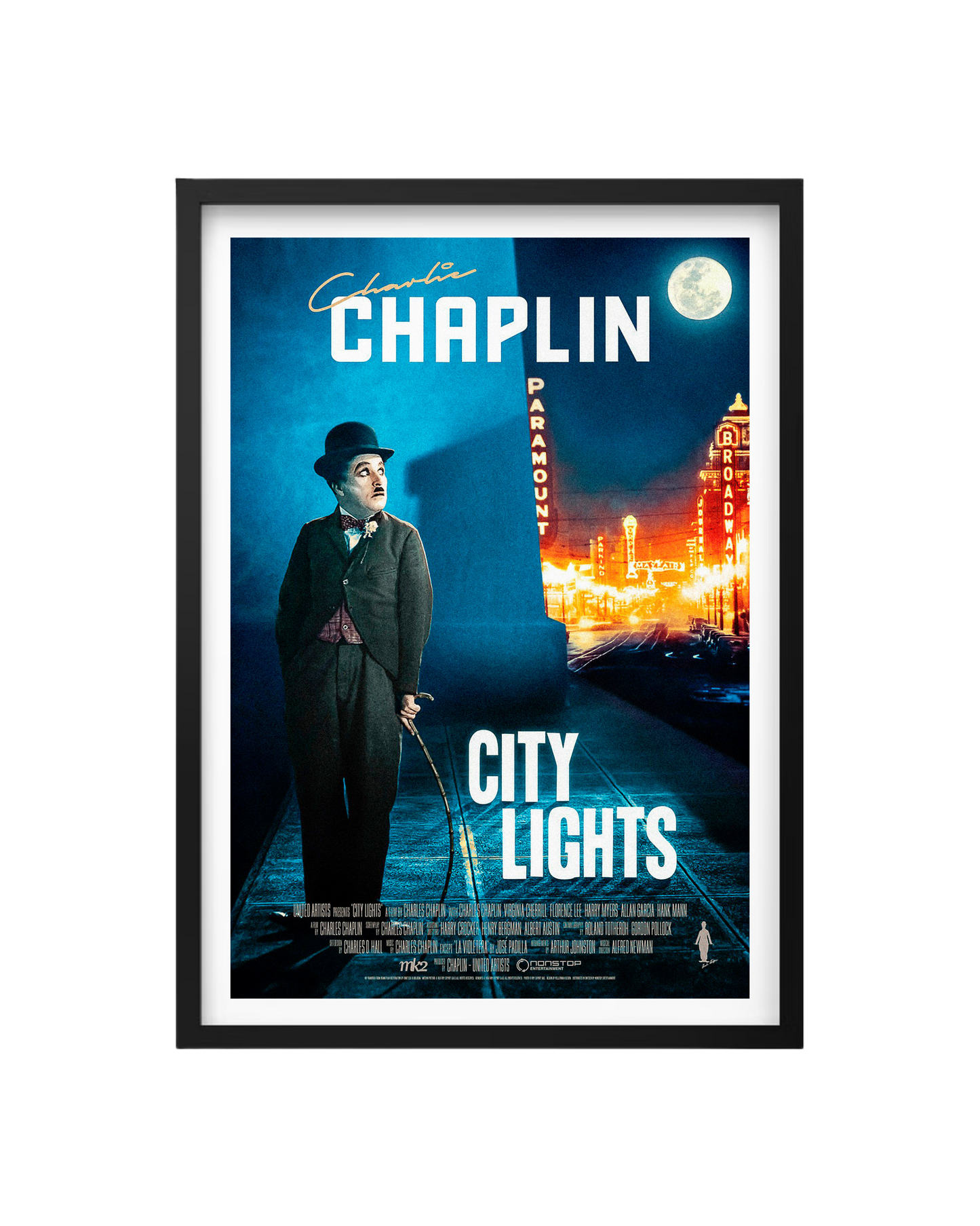 Cuadro City Lights (Charles Chaplin)