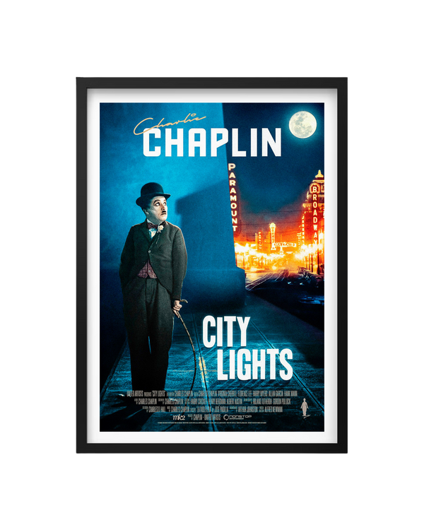 Cuadro City Lights (Charles Chaplin)