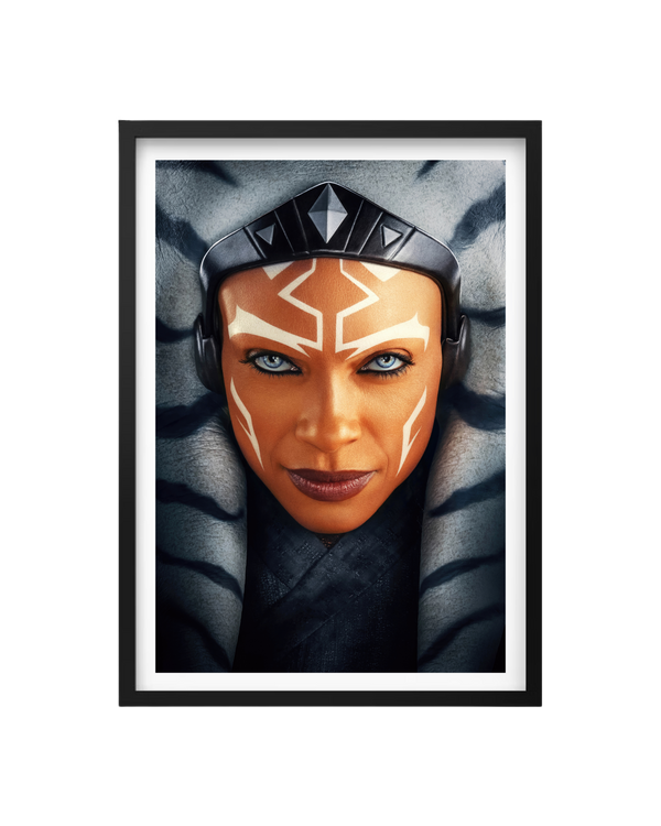 Cuadro Ahsoka - La Fuerza de una Guerrera