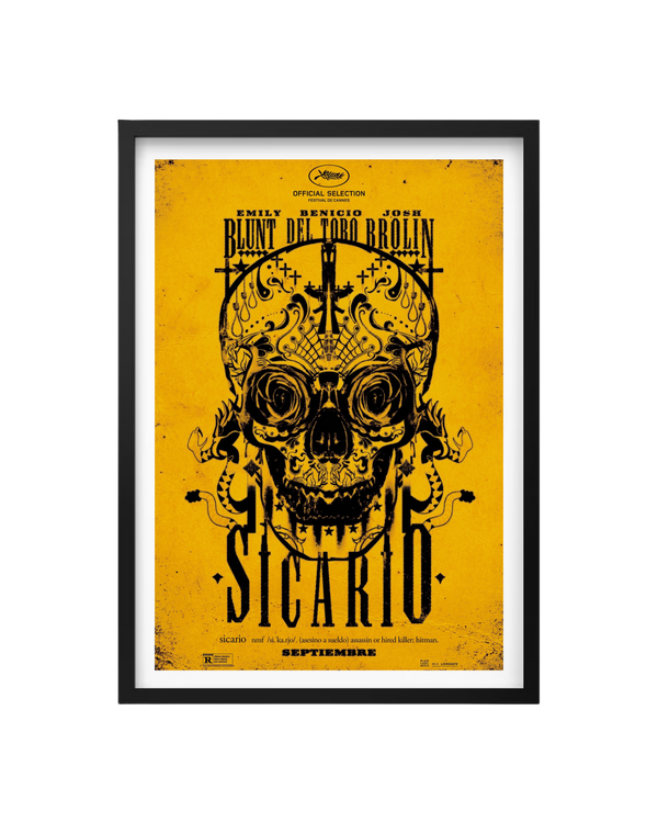 Cuadro Sicario – La Guerra No Tiene Rostro