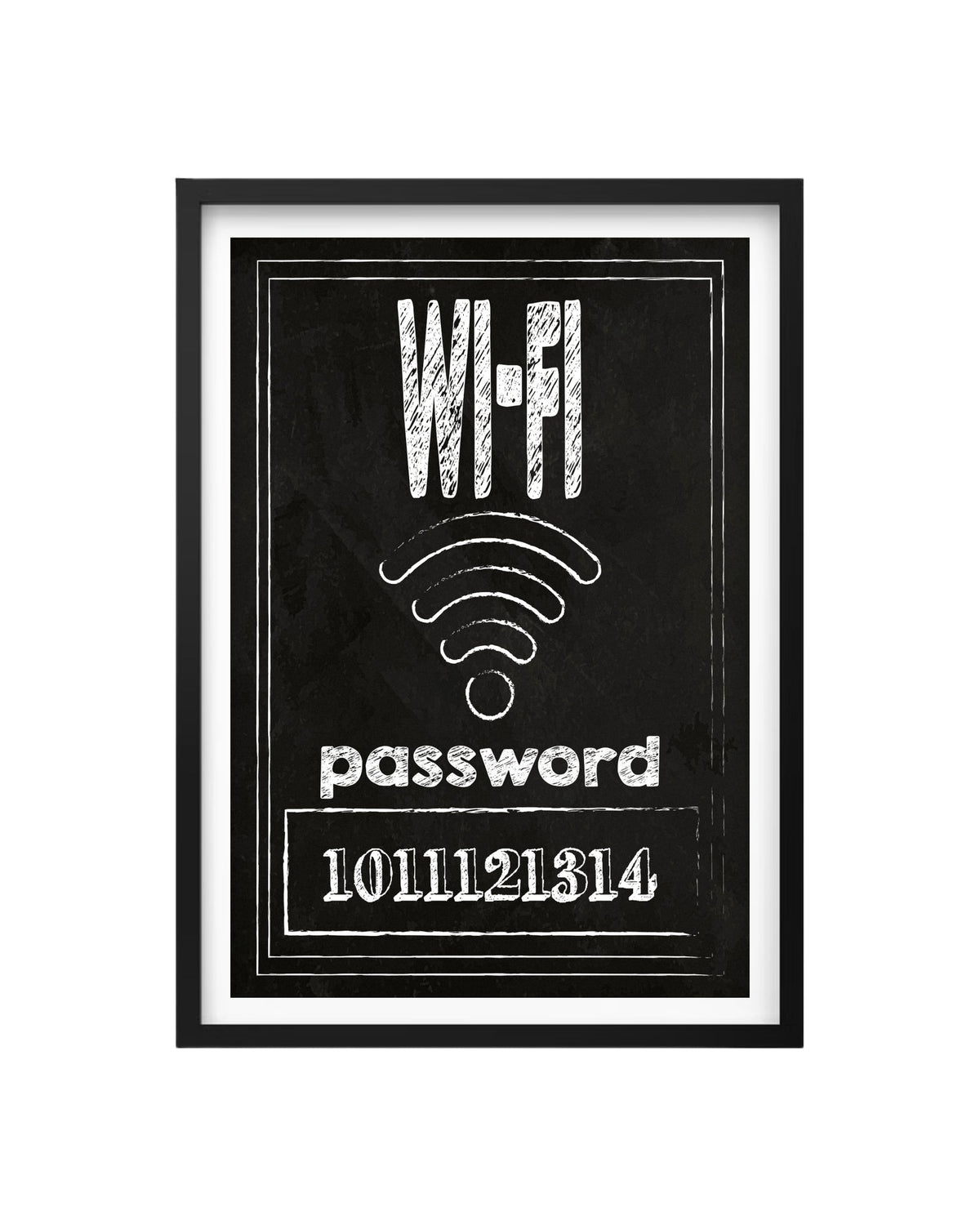 Cuadro Wi-Fi Password - La Clave de la Conexión
