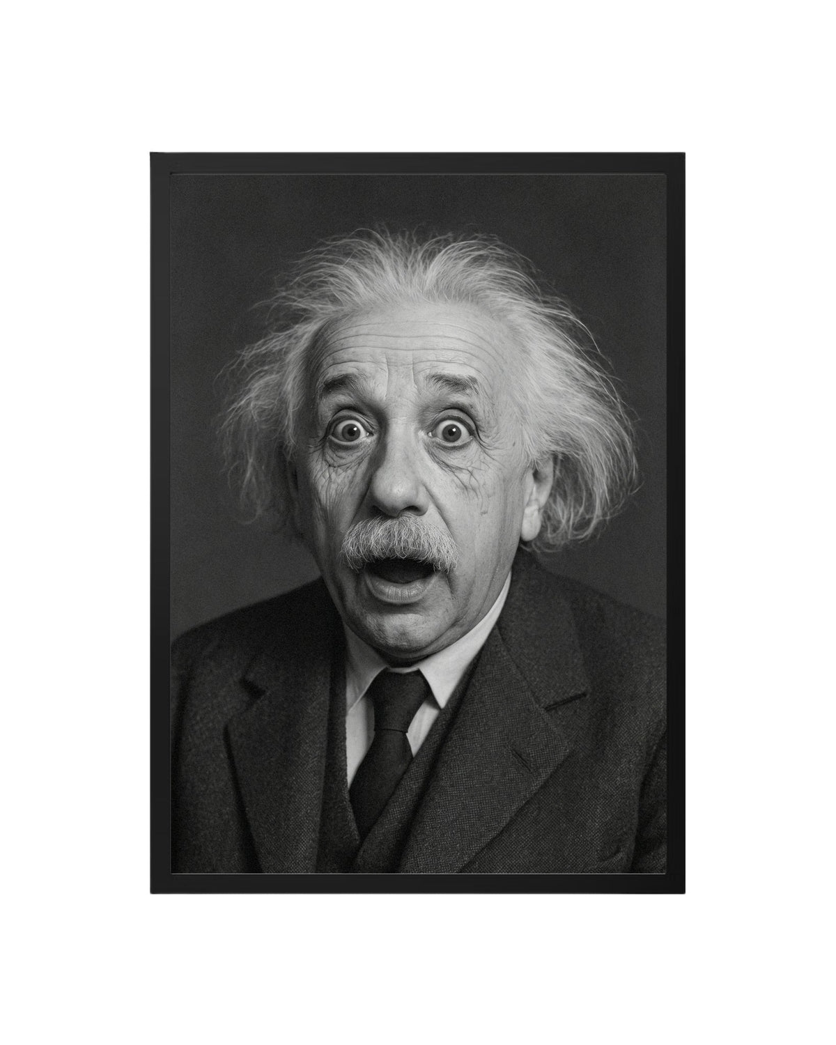 Cuadro Albert Einstein – Retrato Sorprendido del Genio