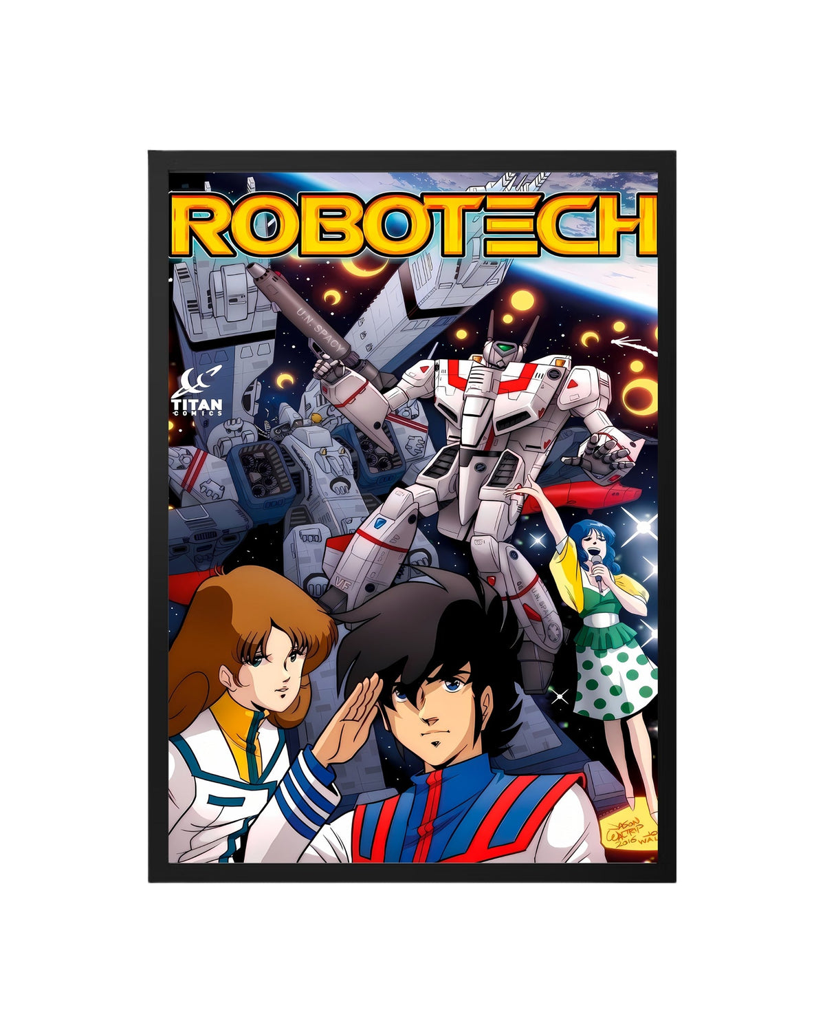 Cuadro Robotech
