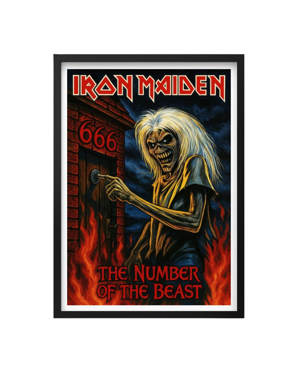 Cuadro Iron Maiden – The Number of the Beast