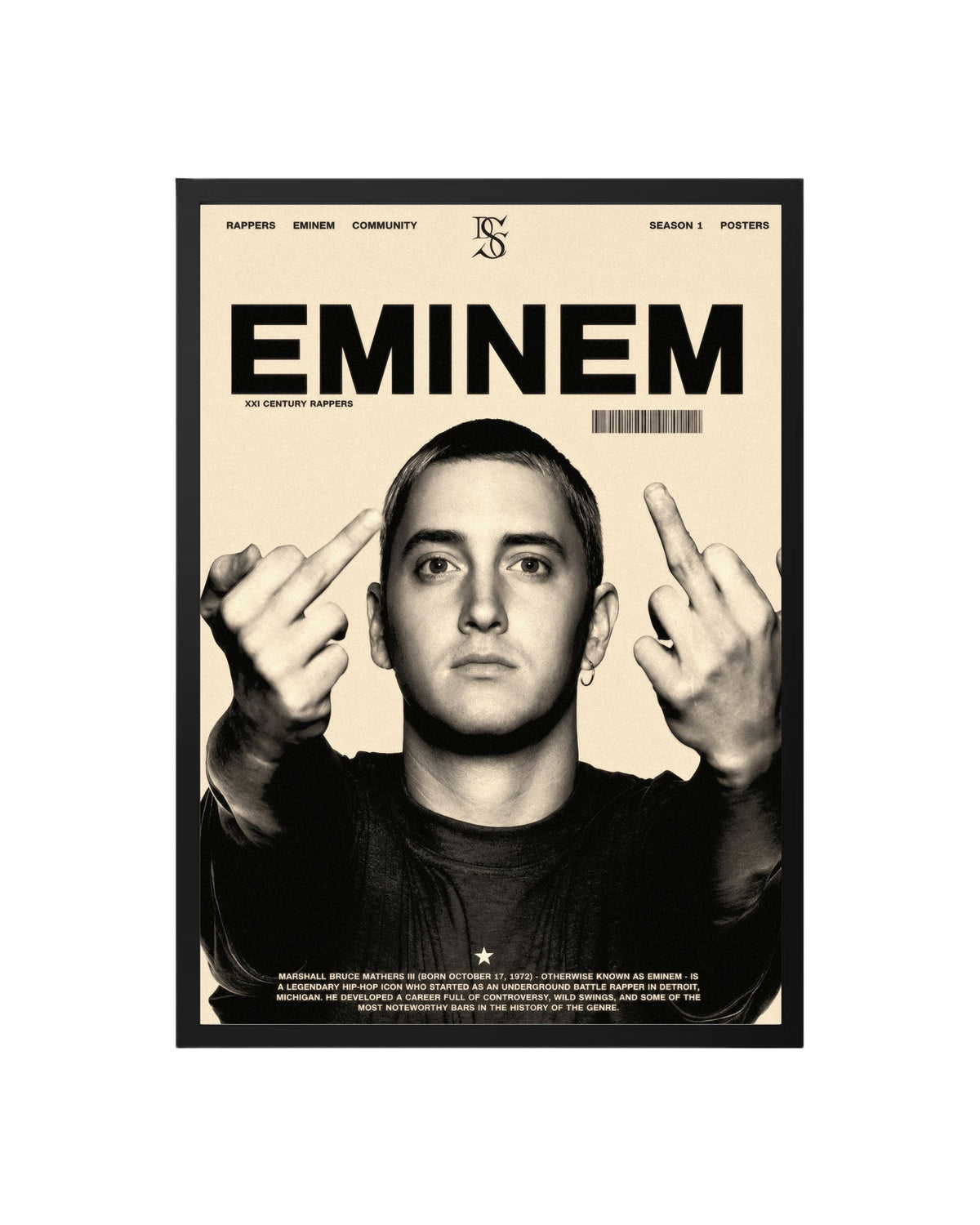 Cuadro Eminem – XXI Century Rappers