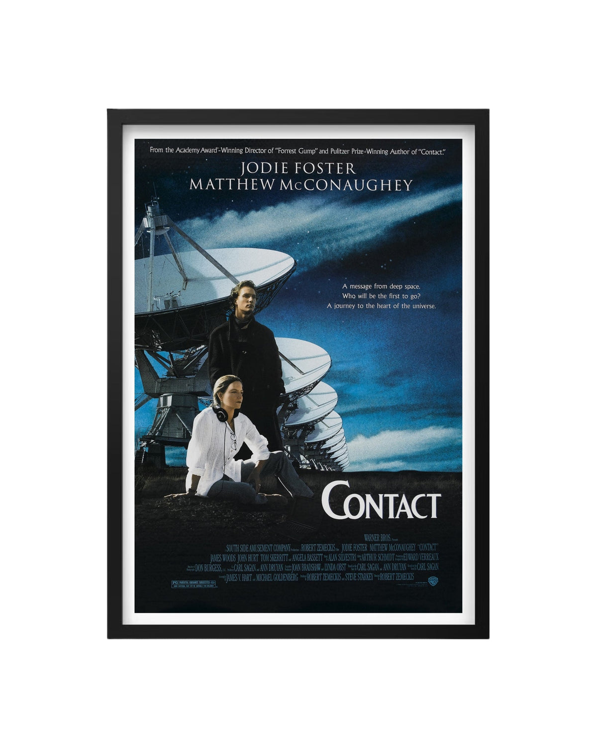 Cuadro Contact – El Mensaje del Espacio Profundo - Contacto