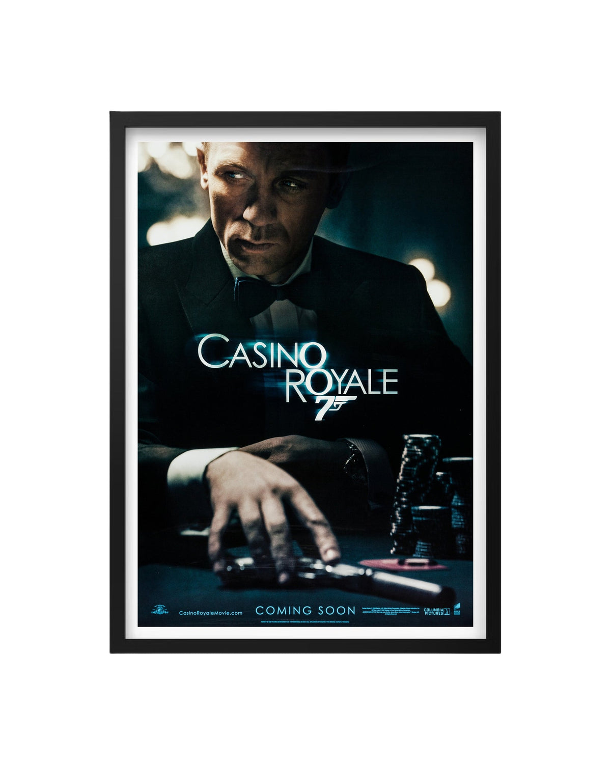 Cuadro Casino Royale – Daniel Craig Era