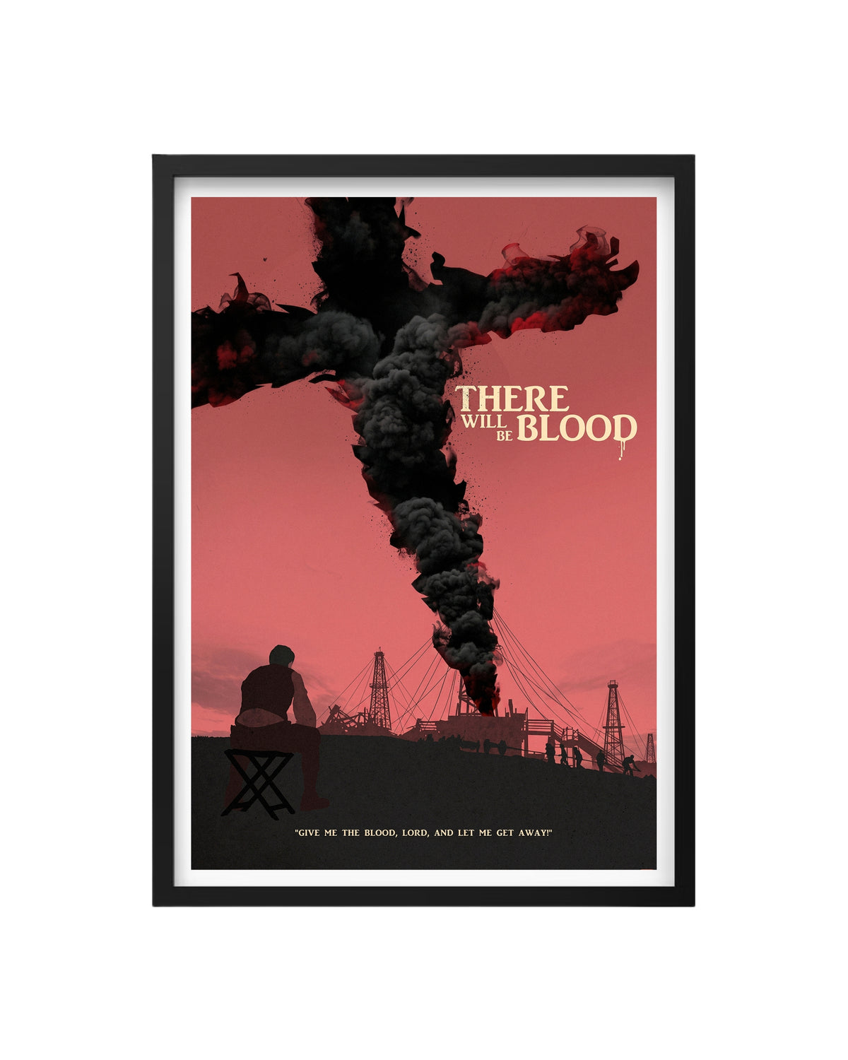 Cuadro There Will Be Blood (Petróleo Sangriento)