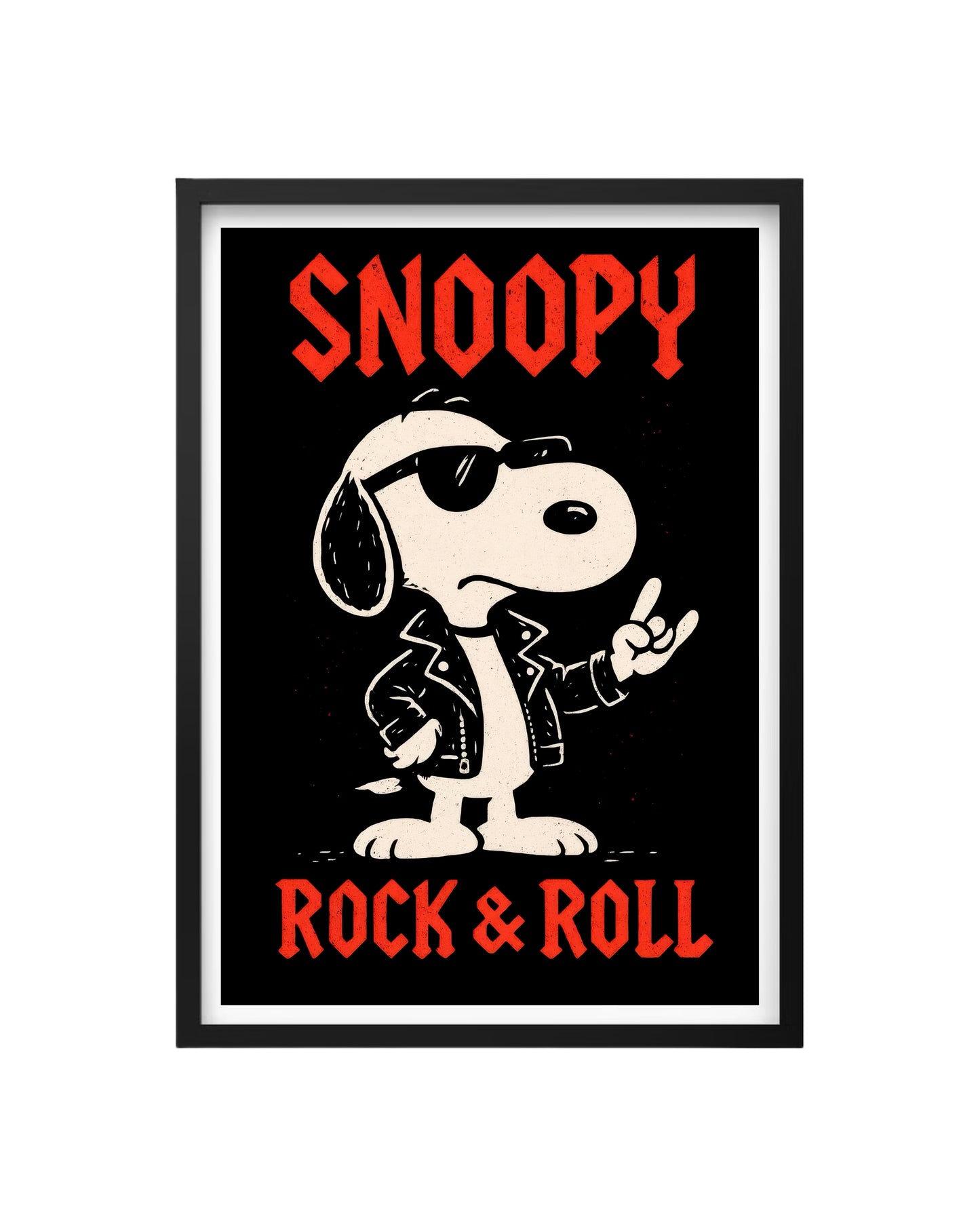 Cuadro Snoopy Rock & Roll