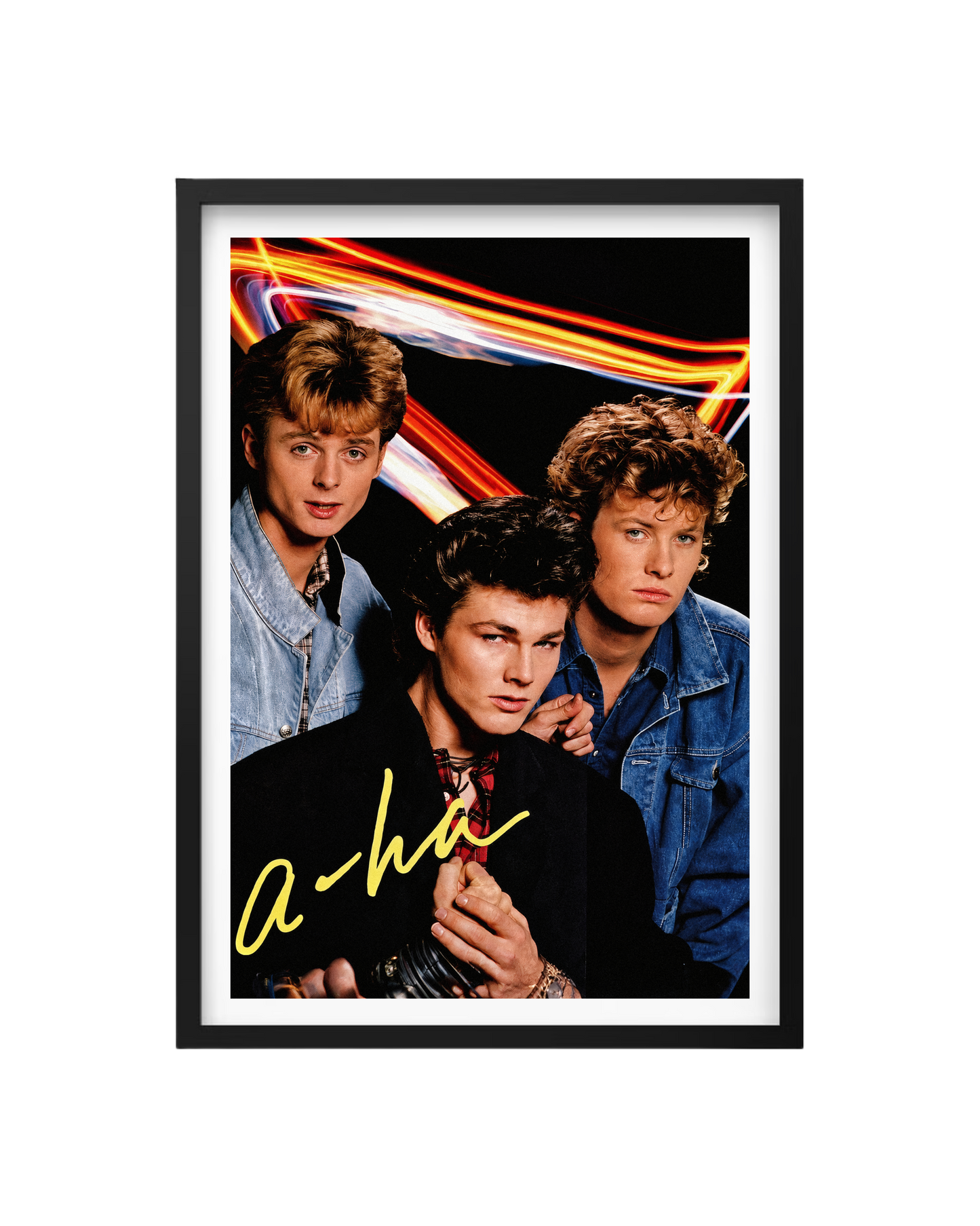 Cuadro a-ha – Los Reyes del Synth-Pop