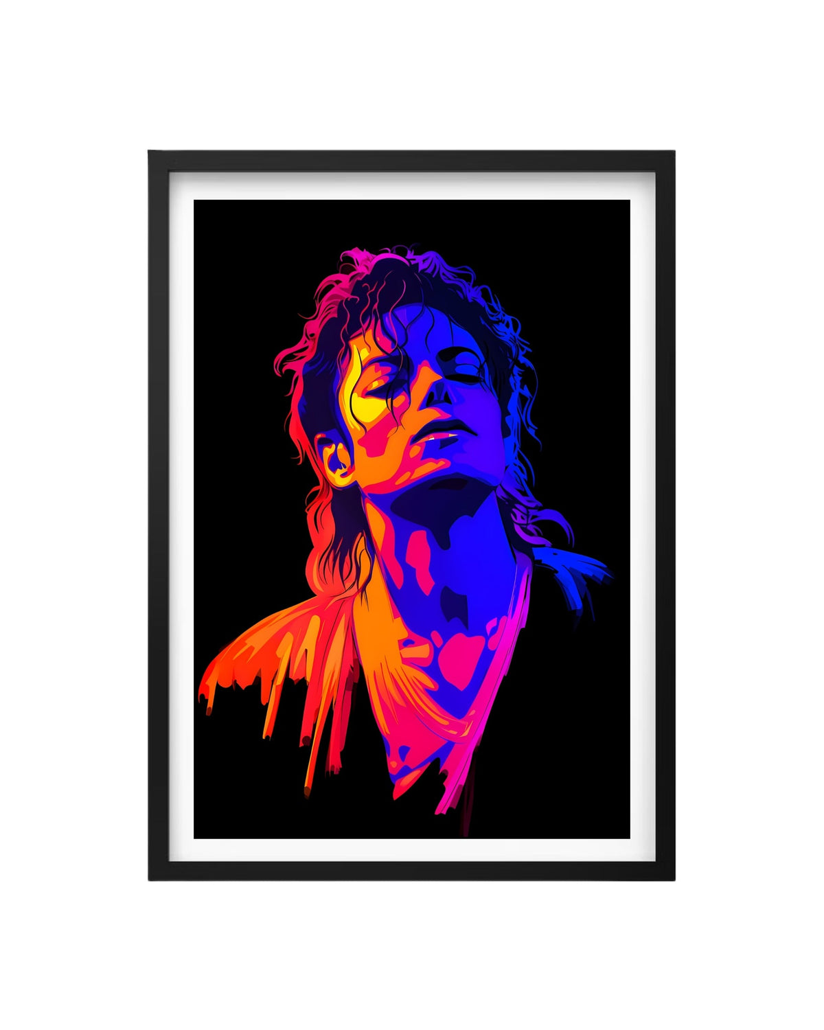 Cuadro Michael Jackson – Neon King of Pop