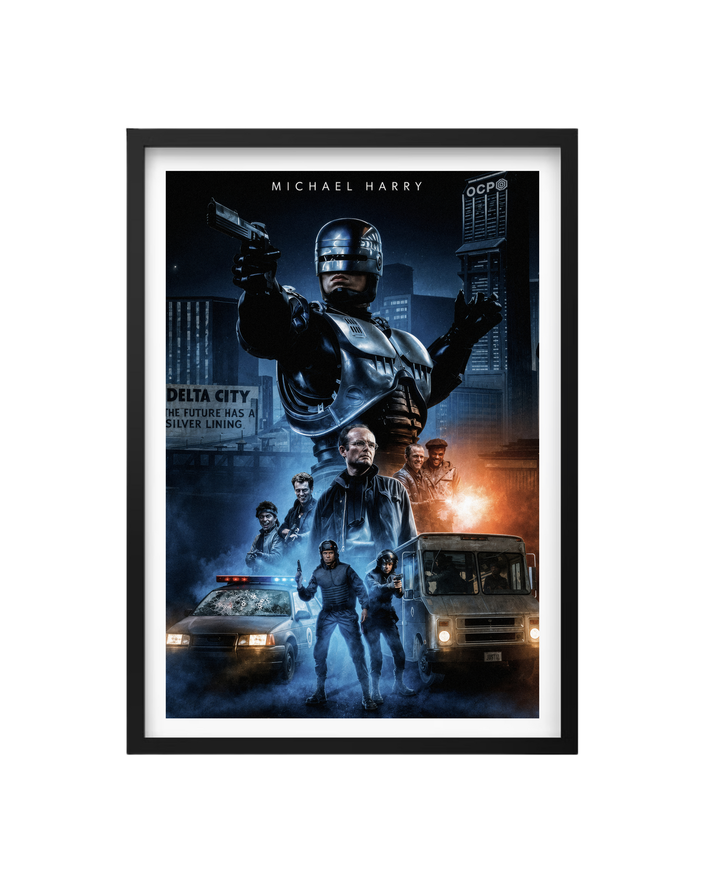 Cuadro RoboCop – Justicia en Delta City