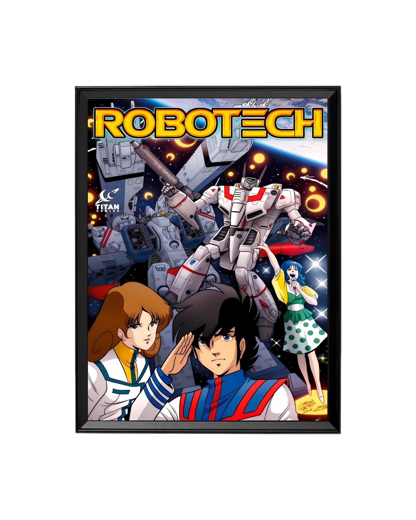 Cuadro Robotech
