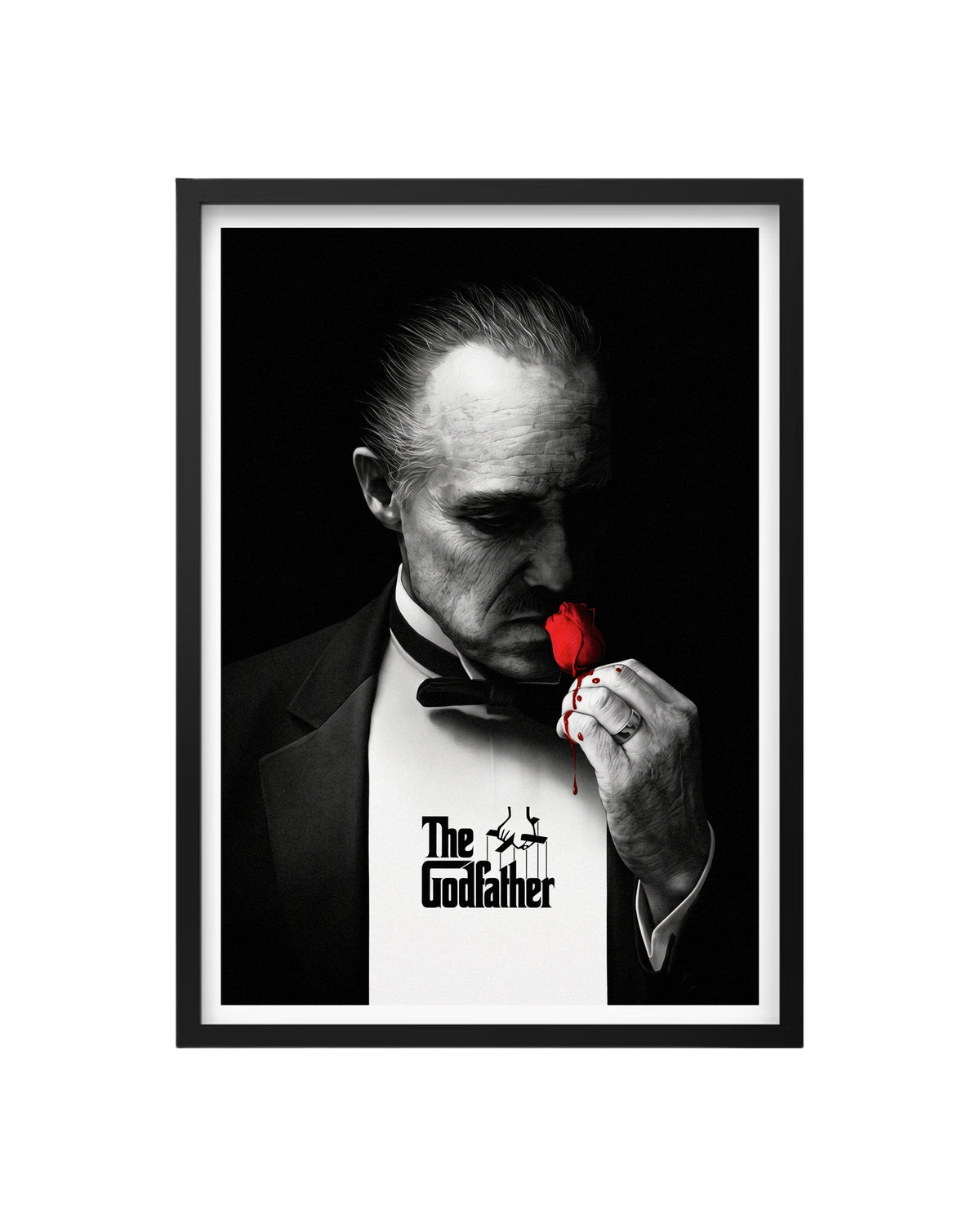 Cuadro El Padrino – Vito Corleone & La Rosa Sangrienta