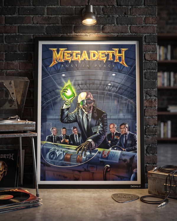Cuadro Megadeth: Rust in Peace