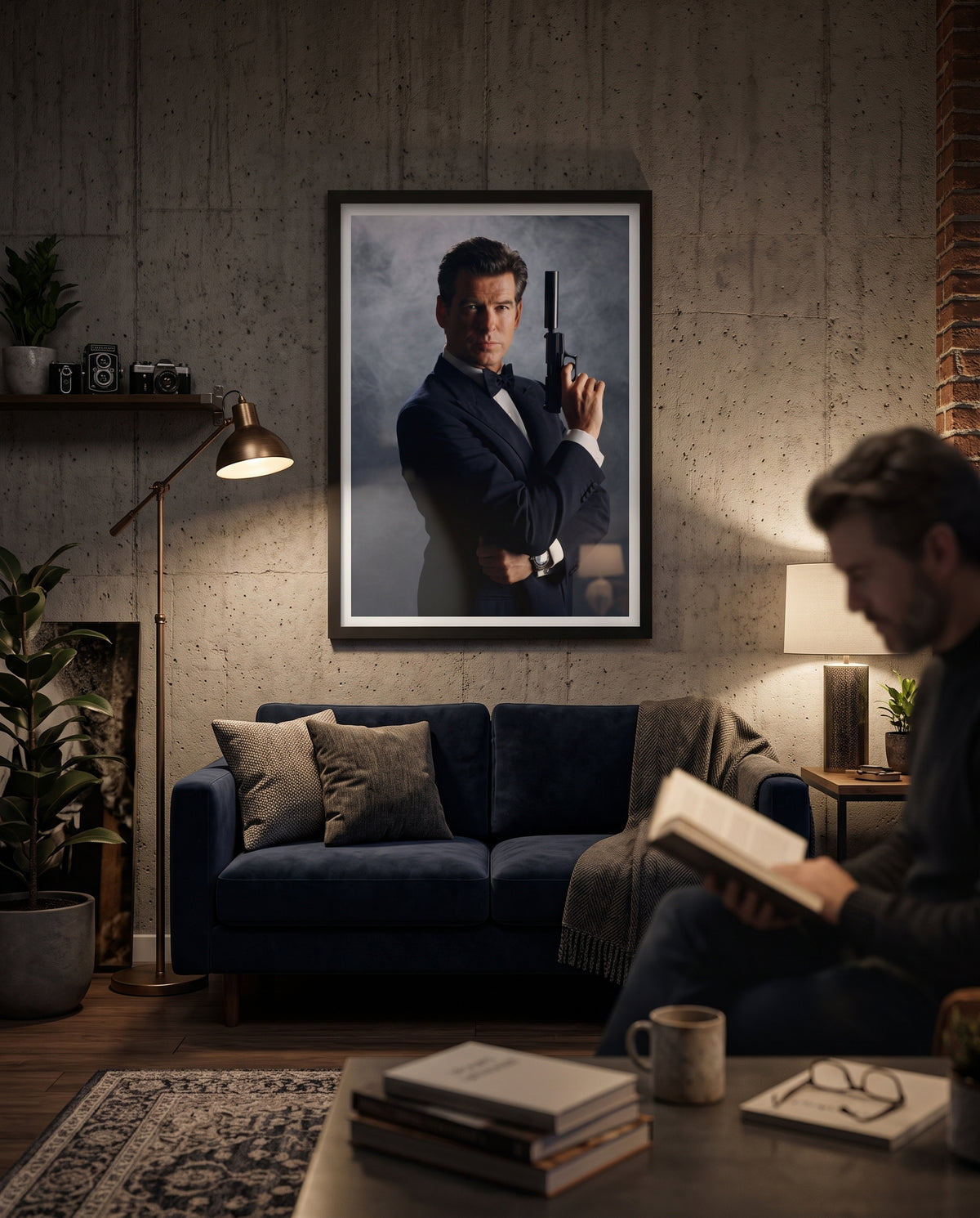 Cuadro James Bond (Pierce Brosnan)