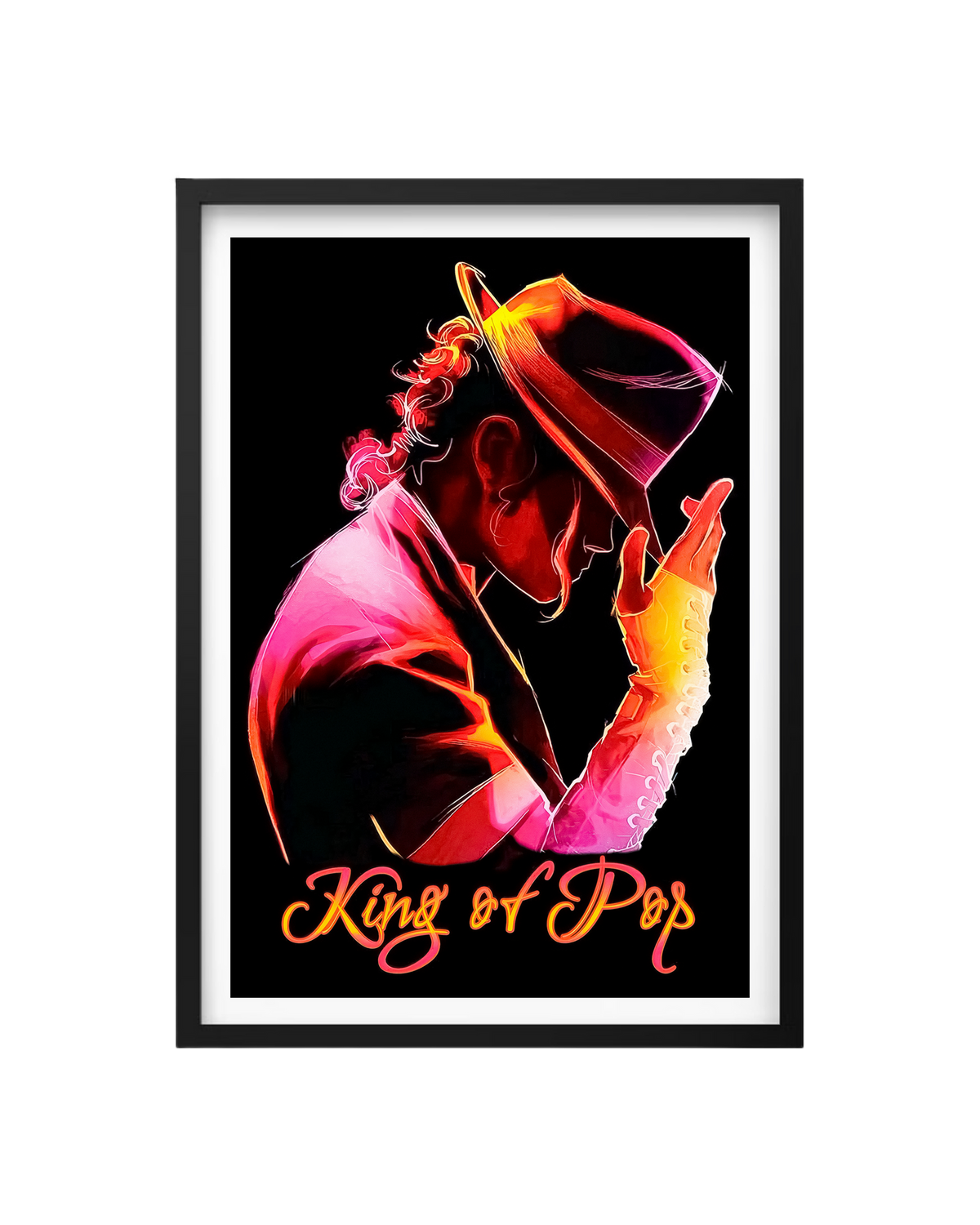 Cuadro Michael Jackson King Of Pop