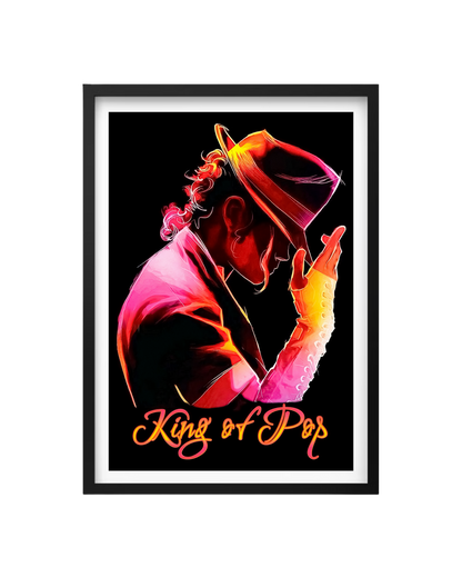Cuadro Michael Jackson King Of Pop