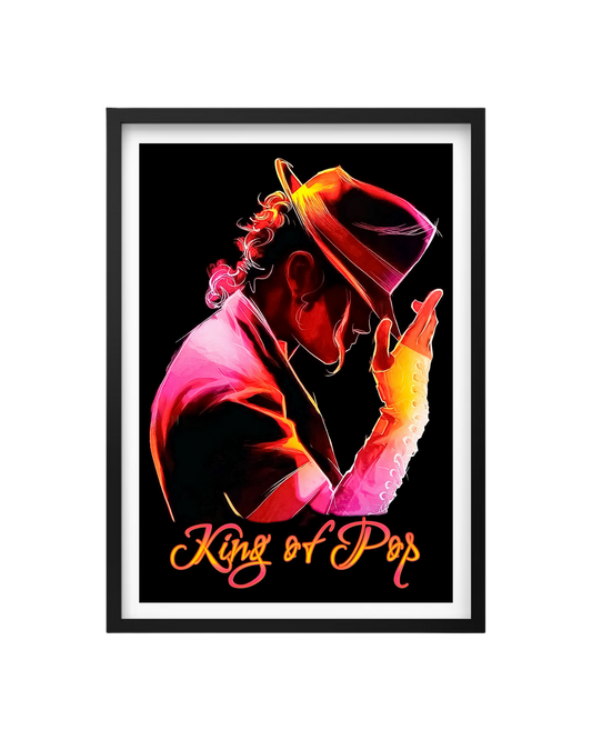 Cuadro Michael Jackson King Of Pop