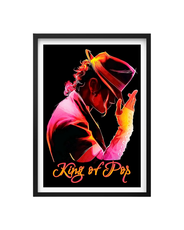 Cuadro Michael Jackson King Of Pop