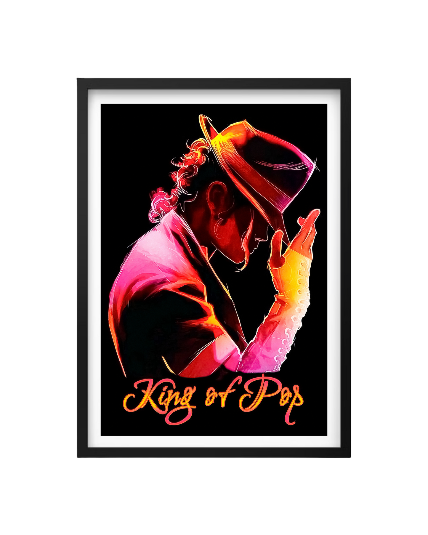 Cuadro Michael Jackson King Of Pop
