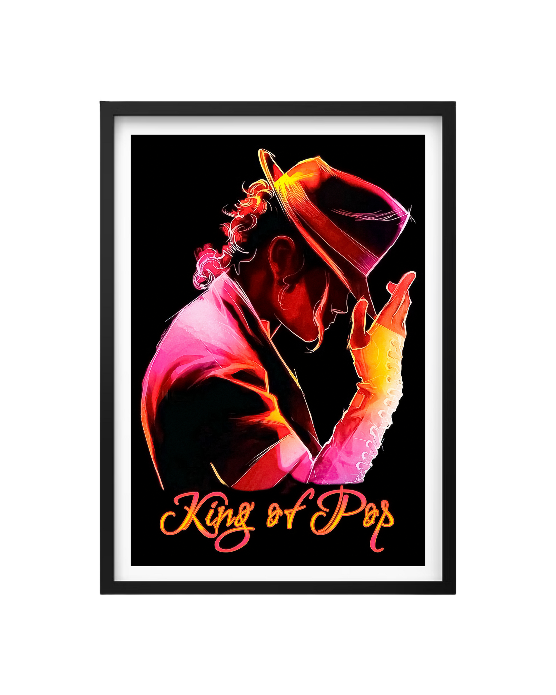 Cuadro Michael Jackson King Of Pop
