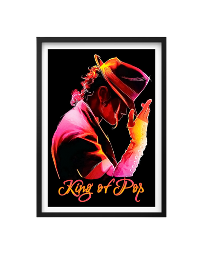 Cuadro Michael Jackson King Of Pop