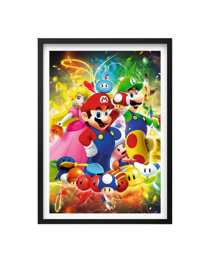 Cuadro Mario Bros