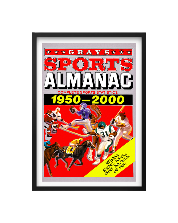 Cuadro Volver Al Futuro Almanac