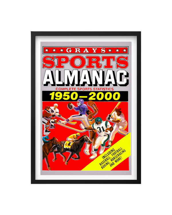 Cuadro Volver Al Futuro Almanac