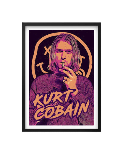 Cuadro Kurt Cobain - Nirvana