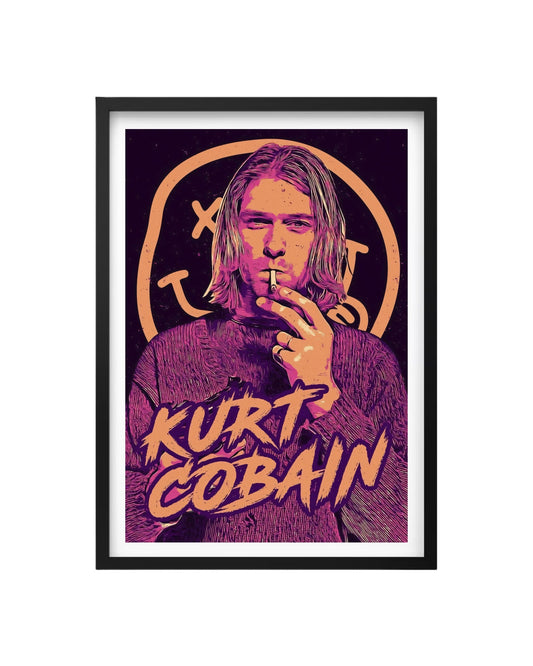 Cuadro Kurt Cobain - Nirvana