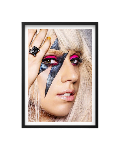 Cuadro Lady Gaga: Relámpago de Glamour