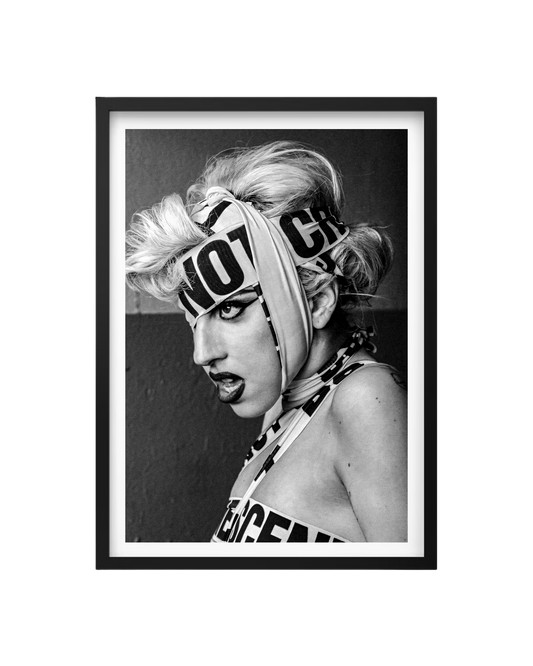 Cuadro Lady Gaga: Advertencia de Ícono