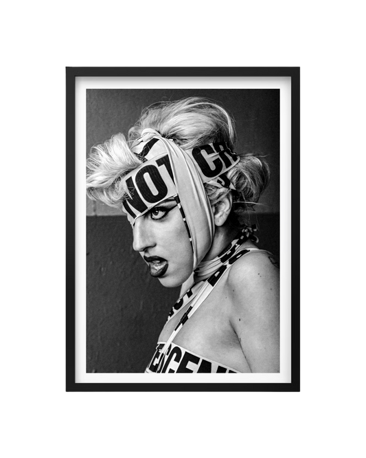 Cuadro Lady Gaga: Advertencia de Ícono