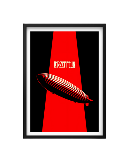 Cuadro Led Zeppelin - La Leyenda del Dirigible