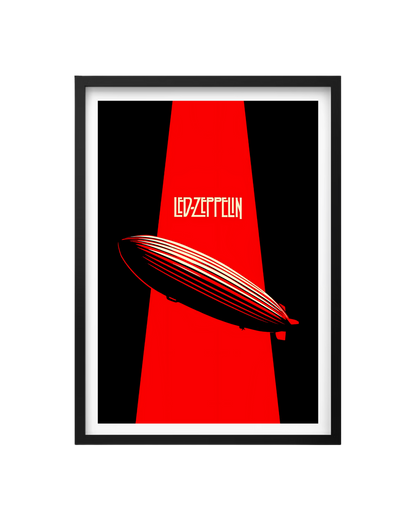 Cuadro Led Zeppelin - La Leyenda del Dirigible