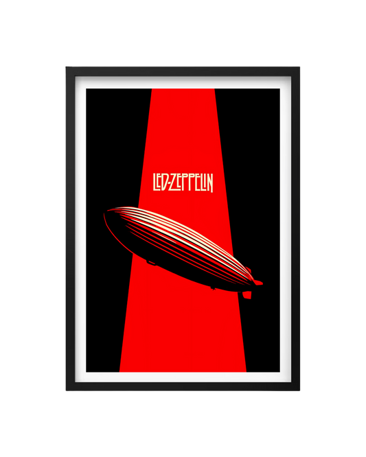Cuadro Led Zeppelin - La Leyenda del Dirigible