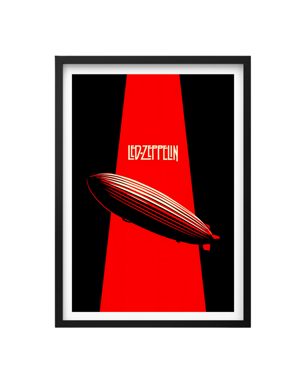 Cuadro Led Zeppelin - La Leyenda del Dirigible