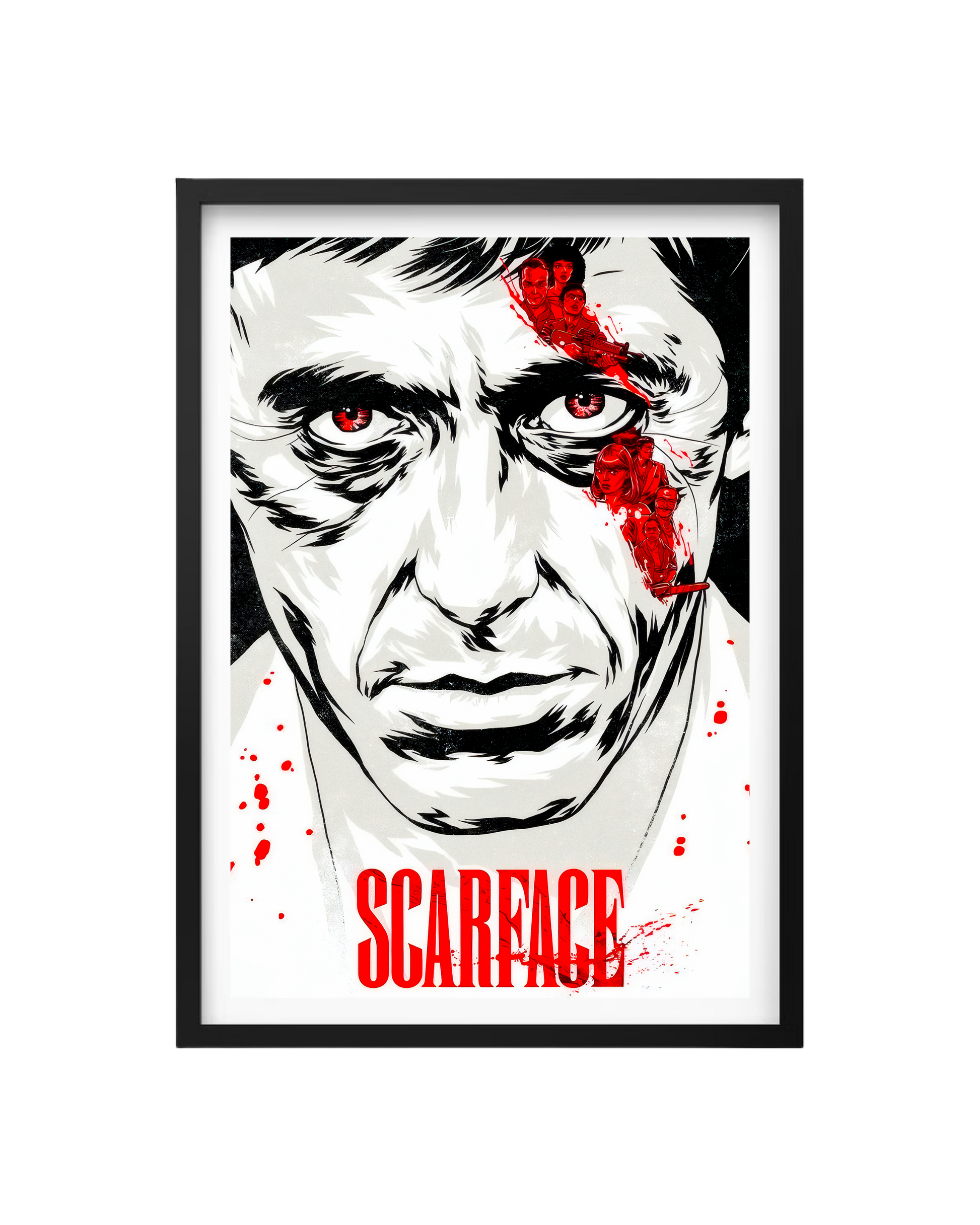 Cuadro Scarface (Cara-cortada) Al Pacino