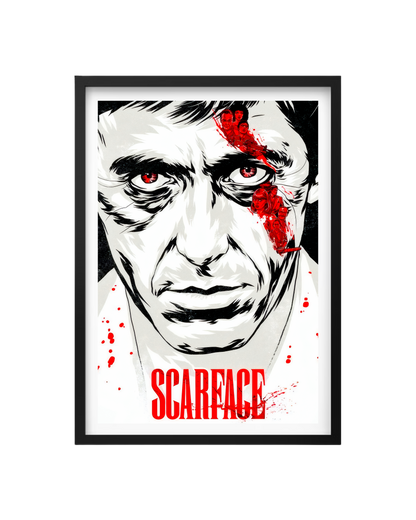 Cuadro Scarface (Cara-cortada) Al Pacino