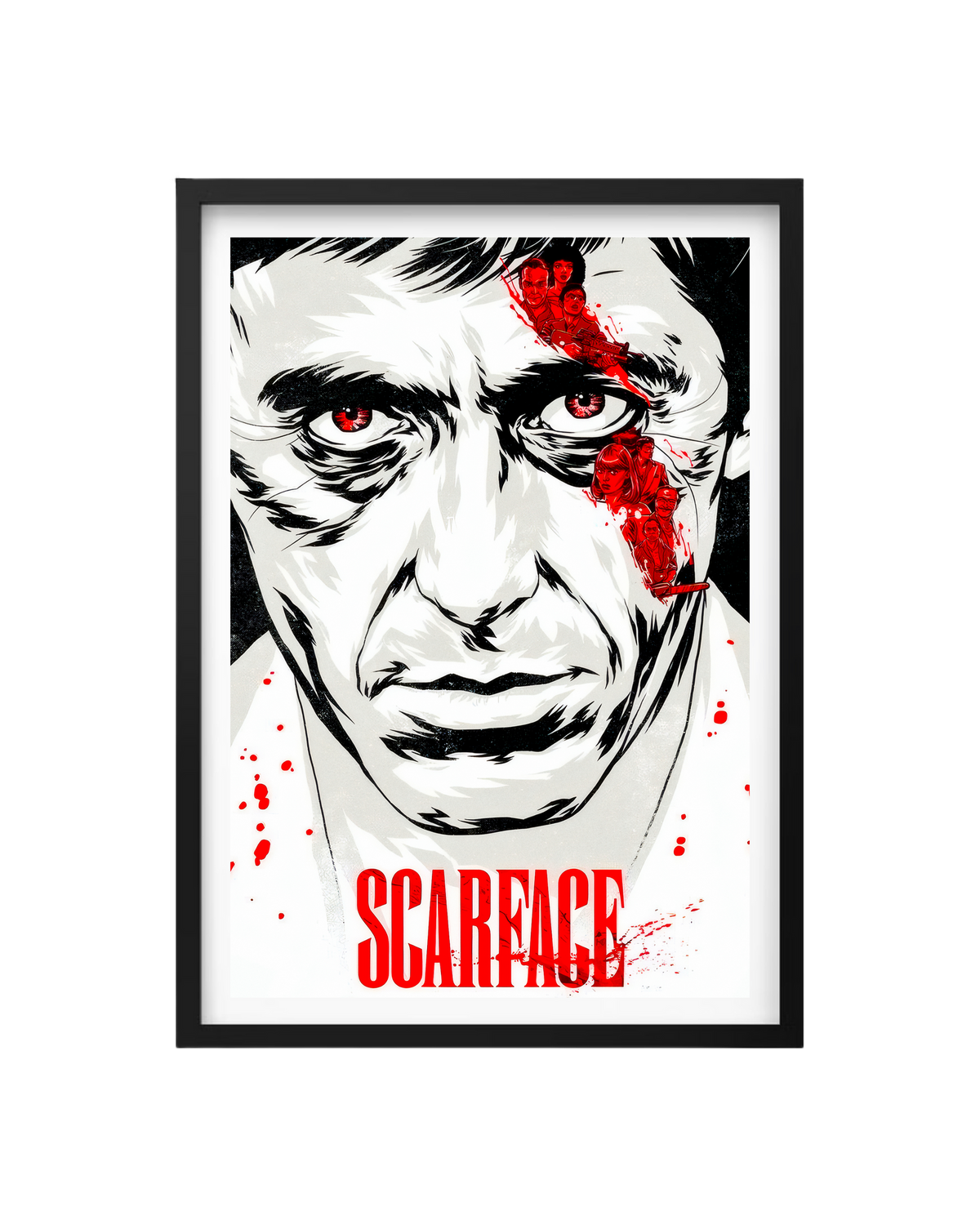Cuadro Scarface (Cara-cortada) Al Pacino