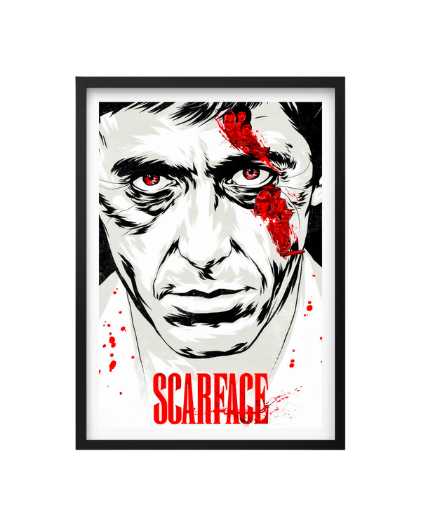 Cuadro Scarface (Cara-cortada) Al Pacino